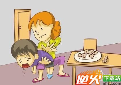 宝宝吃饭噎着怎么办?