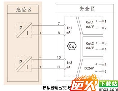 4-20mA电流输入检测端安全栅，隔离栅