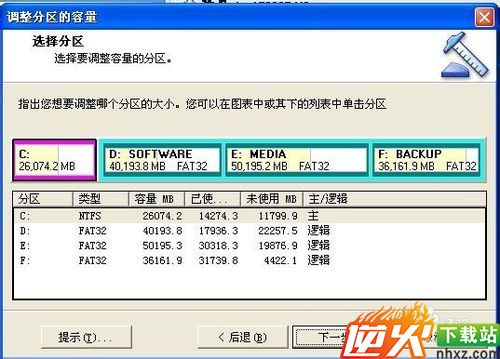 图解用Norton PartitionMagic进行硬盘分区调整