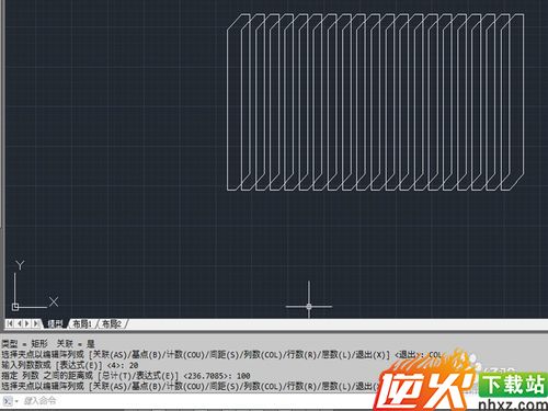 在CAD中如何快速多次复制并均匀排列?