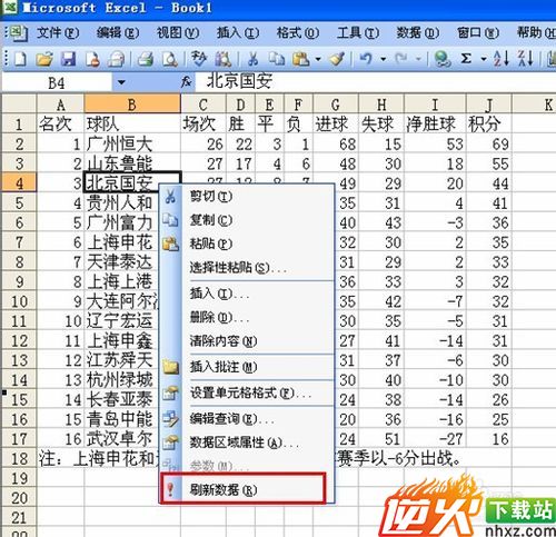 Excel如何获取网络中表格的数据