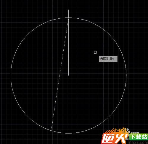 CAD中如何绘制指北针