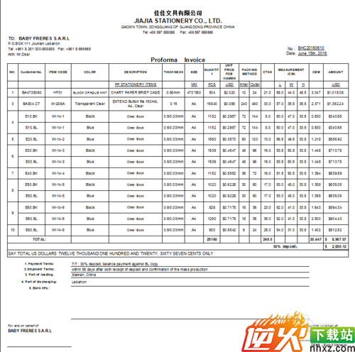 外贸业务中如何制作Proforma Invoice（PI）